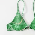 thumbnail image 6 of Fesfesfes Bikinis for Women Wide Neck Swimsuit Strap Bikini Split Swimsuit Set Three-piece Swimming Suit Spring, 6 of 9