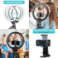 thumbnail image 4 of Soporte de trípode Ring Light Sensyne de 14 pulgadas con 50 pulgadas para smartphone, 4 of 6
