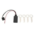 thumbnail image 1 of Bluetooth AUX Cable Adapter,12 Pin Bluetooth AUX Bluetooth Audio Adapter Wire Wireless Audio Adapter Cable High Capacity, 1 of 8