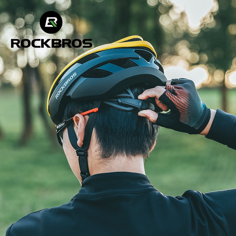 ROCKBROS Bicycle Helmet EPS Shock Absorption Ultralight Adjustable Cycling Helmets
