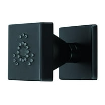 Danze D460244BS Sirius Two Function Wall Mount Body Spray, Satin Black Showers