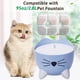 thumbnail image 5 of Paquete de 16 Filtros de Repuesto para Fuente de Agua para Gatos, Aptos para Fuente de 2.5L con Patrón de Bigotes, Triple Acción, Filtro para Fuente de Agua para Gatos, Paquete de 12, 5 of 7