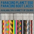thumbnail image 3 of Paracord Planet | 550 Paracord 72 Inch Length Boot Laces - 40 Color Options, 3 of 3