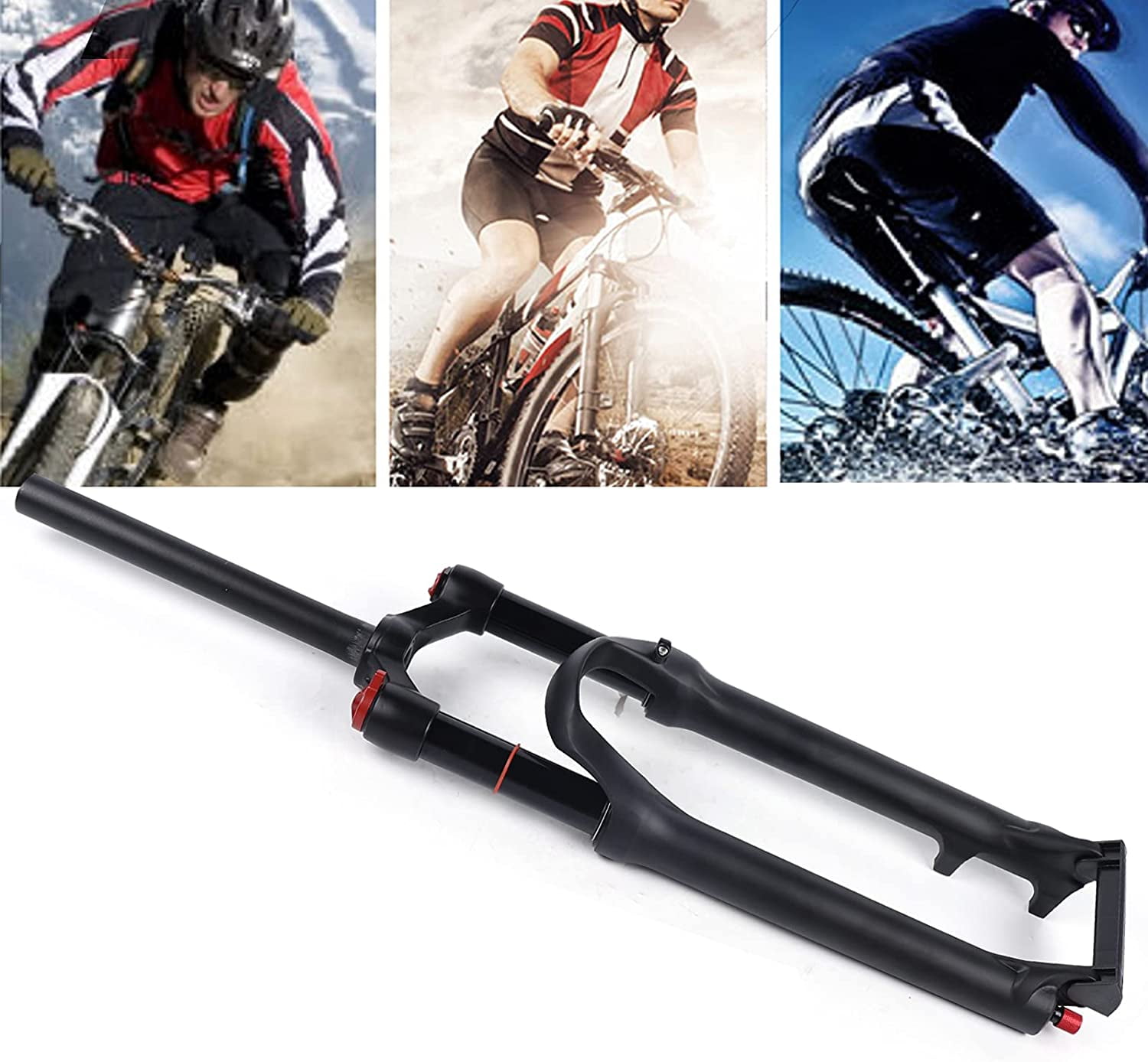 Miumaeov 26" Bike Shock Absorber Suspension Front Fork Air Shock