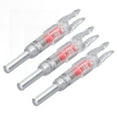 thumbnail image 1 of Lighted Archery Nocks, 3PCS Automatic Lighting Outdoor Lighted Nocks 4.5cm  for Shooting Blue,Red,Green,Colorful, 1 of 7