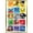 Gold Framed Version, variant on DC Comics TV - DC Superhero Girls - Grid Wall Poster, 22.375" x 34", Framed