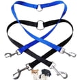thumbnail image 1 of Dog Coupler Leash Double 2PCS No Tangle Pet Coupler Strap Dog Leash Coupler, 1 of 10