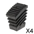 thumbnail image 1 of 4x Almohadilla para Patas de Goma para Rack de Batería para Soporte de Platillo de Hardware de Batería con Un Refuerzo 4 piezas, 1 of 8