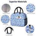 thumbnail image 4 of Insulated Lunch Bag for Women, Floral Print Oxford Fabric Lunch Box, Leakproof Thermal Cooler Tote for Work, School & Picnic, Camo, Camouflage Print, 4 of 5