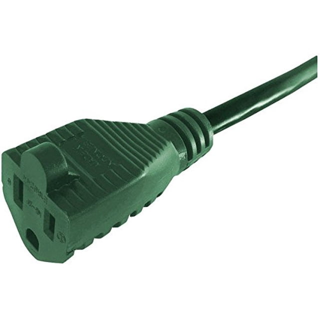 Cable de extensión PROJEX OU-SJT163-10grp 125 V 4,57 m PVC verde