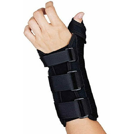 Comfort Foam Wrist Splint With Thumb Abduction Brace  (Small   (Best Diastasis Recti Splint)