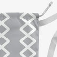 thumbnail image 3 of Simply Daisy Geometric 28 x 36 in Grey Laundry Bag, 3 of 3