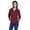 Sport Maroon, variant on Team 365 TT80W Ladies Leader Soft Shell Jacket