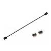 Cable de extensión de 30 cm 1 a 1 para placa base AURA RGB para ASUS/MSI/ASROCK (12 V 4 pines)
