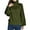 Green Army, variant on Oversized Sweaters for Women Turtleneck Sweater Drop Shoulder Knit Long Lantern Sleeve Pullover Sweater