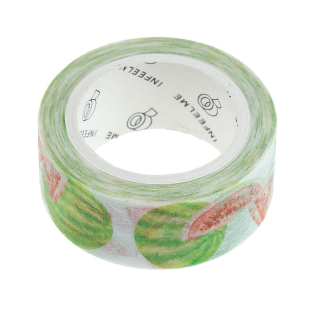 Washi Sticky Paper Masking Cinta adhesiva Cintas decorativas DIY Handcraft 10M 15
