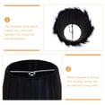 thumbnail image 4 of Lace Cloth Light Shade Creative Chandelier Cover Practical Wall Lamp Cover, 4 of 6