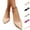 Beige, variant on Women's Dance Shoes Summer Dress Formal Ankle Strappy Low Heel Mary Jane Shoes Comfortable Evening Wedding Block Heels Closed Toe Pumps (Black)