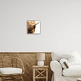 thumbnail image 2 of Close Up Cattle Horn Photography Animals & Insects Photograph Gray Framed Art Print Wall Art, 2 of 7