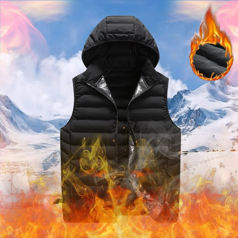 Men's winter puffer vest 2025
