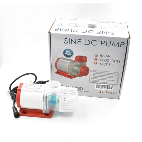 Bomba de Agua Jebao DCW SINE blanco rojo Controlable DCW-6000