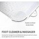 thumbnail image 3 of Foot Scrubber and Massager with Suction Cups for Exfoliation and Pain Relief Clear White, 3 of 5