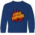 thumbnail image 3 of Inktastic Little Brother Comic Book Long Sleeve Youth T-Shirt, 3 of 5