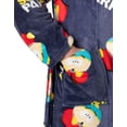 thumbnail image 3 of South Park Mens Blue Hooded Bathrobe, 3 of 6