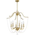 thumbnail image 4 of SDY5028AB Quoizel Lighting Sunday - 6 Light Chandelier In Traditional Style-31.5 Inches Tall and 28 Inches Wide     -Traditional Installation, 4 of 10