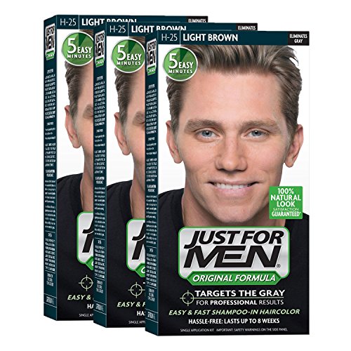 Just For Men Hair Color Light Brown 1 Ounce Walmart Com