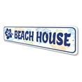 thumbnail image 4 of Beachy Flower Novelty Sign, Metal Wall Decor - 4x18 inches, 4 of 4