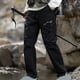 thumbnail image 4 of Pantalones largos de moda para hombre, casuales, de color sólido, con bolsillos y cremallera, cintura elástica, de poliéster., 4 of 9