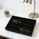 thumbnail image 5 of Bandeja organizadora para gafas de sol, material de fibra, estuche para guardar gafas, 8 compartimentos Negro, 5 of 7