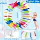 thumbnail image 2 of 65 Inch Inflatable Wheel Roller Pool Floats Toys for Kids, Kids Pool Float Pool Games for Lake Beach Party Outdoor Summer Fun, Colorful Swimming Pool Water Wheel Toys, 2 of 5