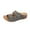 Gray, variant on Orthopedic Sandals for Women Casual Wide Width Comfortable Flat Sandals Soft Adjustable Straps Footbed Sandal Dressy Open Toe Walking Sandal Fashion Buckle Beach Sandals