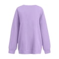 thumbnail image 5 of TOMVIGX Game Day Outfits for Women Crew Neck Oversized Cute Sweatshirt Team Fans Touchdown Tops Sunday Funday Tailgate Party Pullover, 5 of 5