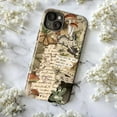 thumbnail image 6 of Cottagecore Bunny & Mushroom Phone Case to iPhone 16 15 14 13 12 11 Pro Max – Nature Aesthetic with Quote, Moth, Bees & Wildflower Phone Cover, 6 of 6