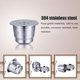 thumbnail image 5 of Café De Acero Inoxidable, Cápsulas De Café, Taza De Cápsula, Cápsula De Café Duradera Reutilizable sonducket HA042704-01, 5 of 6