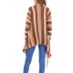 thumbnail image 4 of Cárdigan de rayas irregulares con borlas informales a la moda para mujer, suéter de punto, chal, abrigo, chaqueta, prendas de vestir Fridja  nalpqowj2997, 4 of 5