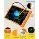 thumbnail image 2 of Tableta de escritura LCD TEKFUN Magic Doodle Board de 10 pulgadas naranja, 2 of 7