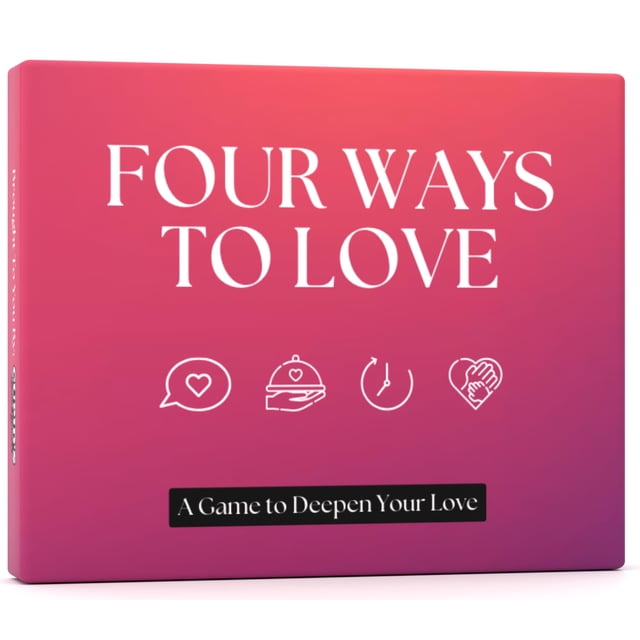 Juego de cartas Cupid's Card Games Four Ways to Love para parejas
