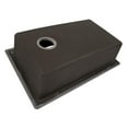 thumbnail image 6 of Ruvati 33 x 22 inch epiGranite Drop-in Topmount Single Bowl Kitchen Sink, 6 of 14