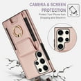 thumbnail image 6 of TECH CIRCLE For Galaxy S22 Plus Case,Flip Wallet Case with Card Slots Ring Stand Holder Kickstand Folio PU Leather Protective Phone Cover for Samsung Galaxy S22 Plus 6.6" 2022,Rosegold, 6 of 8