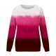 thumbnail image 5 of ICHUANYI Liquidación Camiseta estampada de moda para mujer Blusa de manga larga Cuello redondo Tops casuales Sudadera con capucha ICHUANYI WER202308251529, 5 of 5
