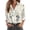Beige, variant on WTOBBY Women's Floral Print Button Down Long Sleeve Shirt, Classic Collar Casual Blouse Top with Soft Texture, Perfect for Spring Fall Office and Weekend,Beige L