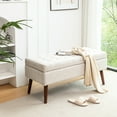 thumbnail image 5 of Storage Bench For Bedroom Entry - And Stable, 43.7" W X 18.1" D Foot Offers Comfort Storage,, 5 of 6