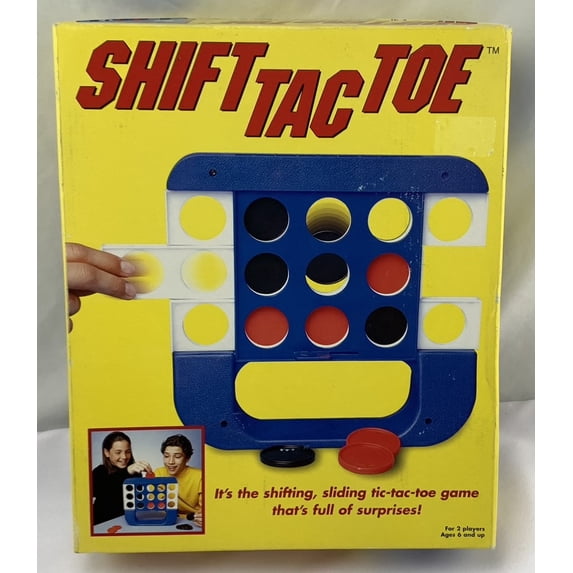 Pre-Owned Shift Tac Toe Game 2001 Pressman Complete Great Condition
