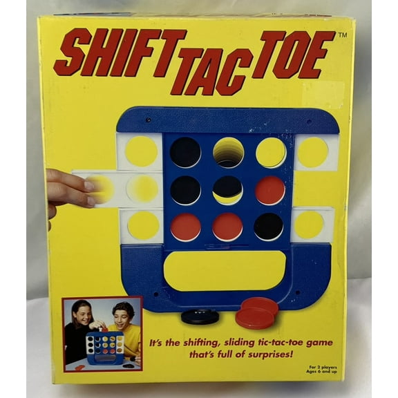 Pre-Owned Shift Tac Toe Game 2001 Pressman Complete Great Condition