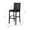 thumbnail image 2 of Bella MIKA 29" Parson Stool Black, 2 of 2