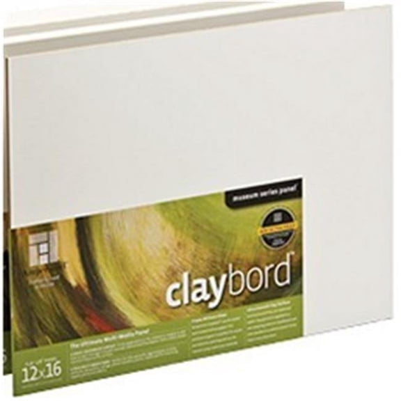 Ampersand 4 X 4 In. Smooth Claybord - Pack - 4